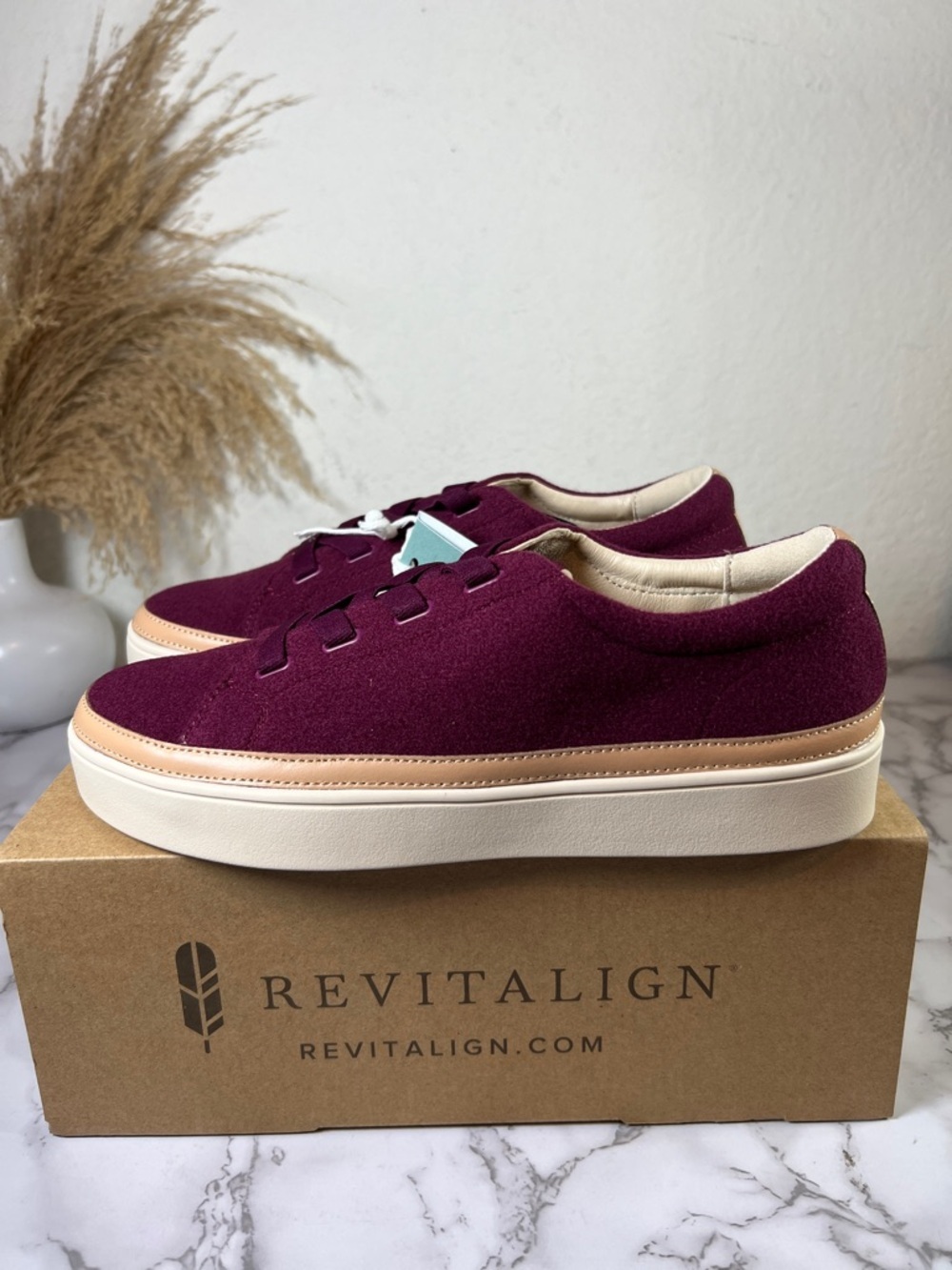 REVITALIGN Orthotic Wool Slip-On Sneaker - Malibu Morgan Size 10 B